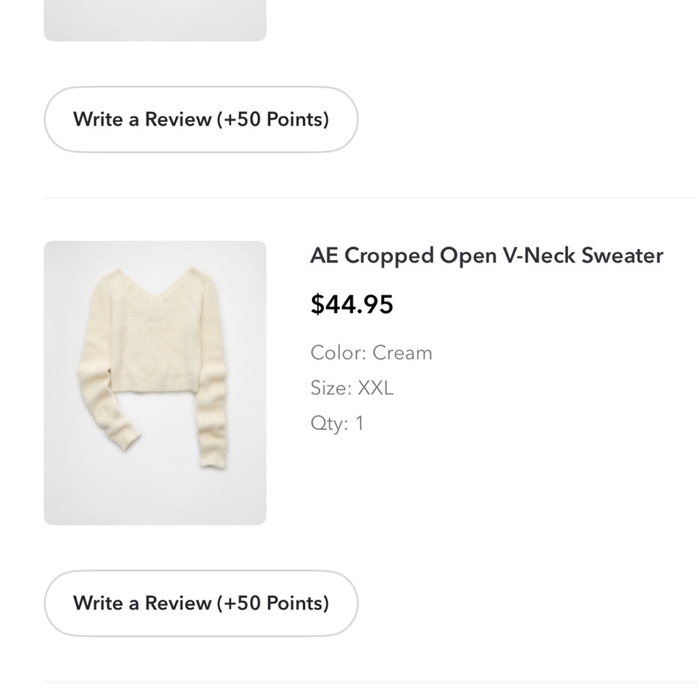 American Eagle Outfitters V-Neck Sweater - Brown